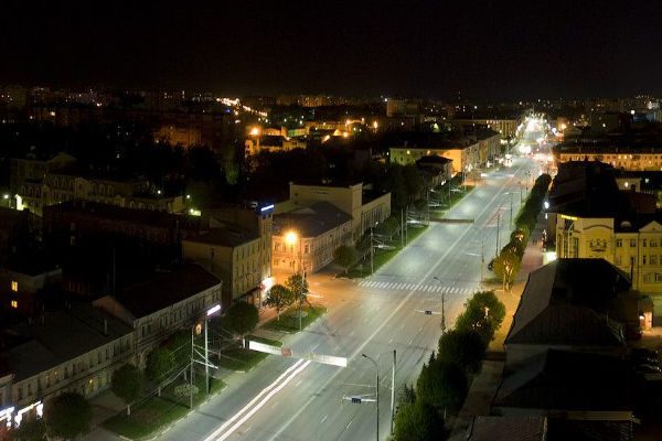 Рязань, ул. Соборная - Московское шоссе