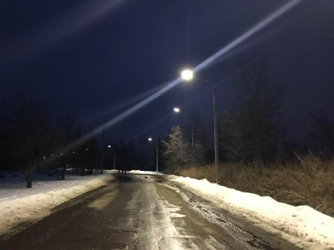 Выполнение работ по устройству искусственного освещения автомобильных дорог: Дашки-2